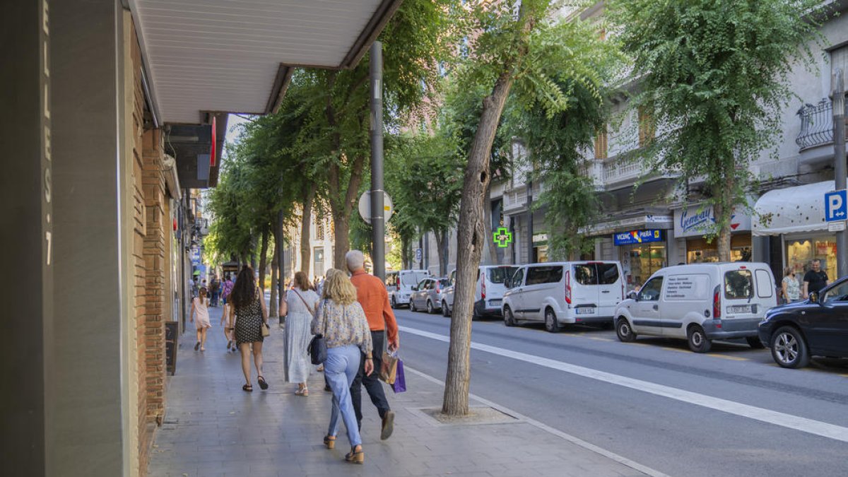 La via pública canviarà completament d'aspecte, segons el projecte municipal