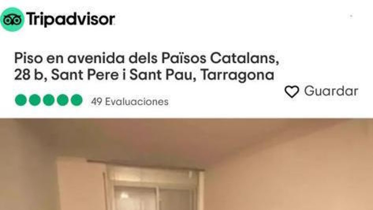 L'estafador ha creat una rèplica de la plataforma 'Tripadvisor' per tal d'enganyar als interessats.