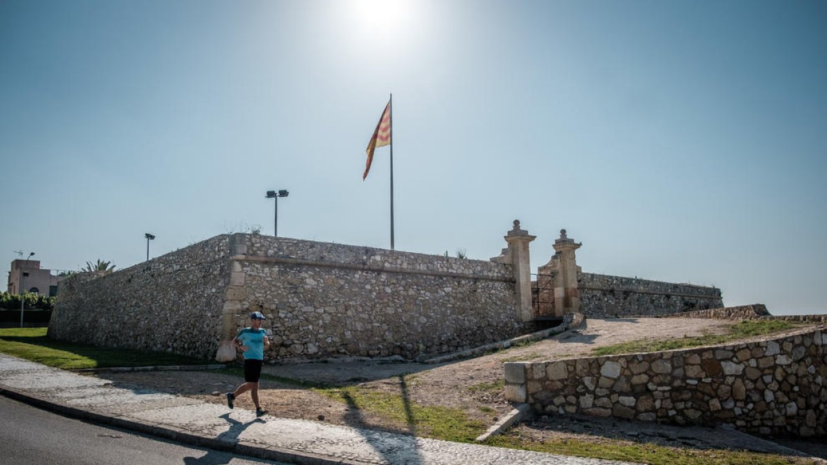 Imatge d'arxiu de l'exterior del Fortí de Sant Jordi.