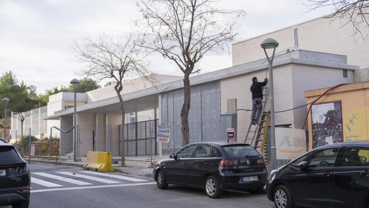 Imatge de l'Escola l'Arrabassada gairebé enllestit.