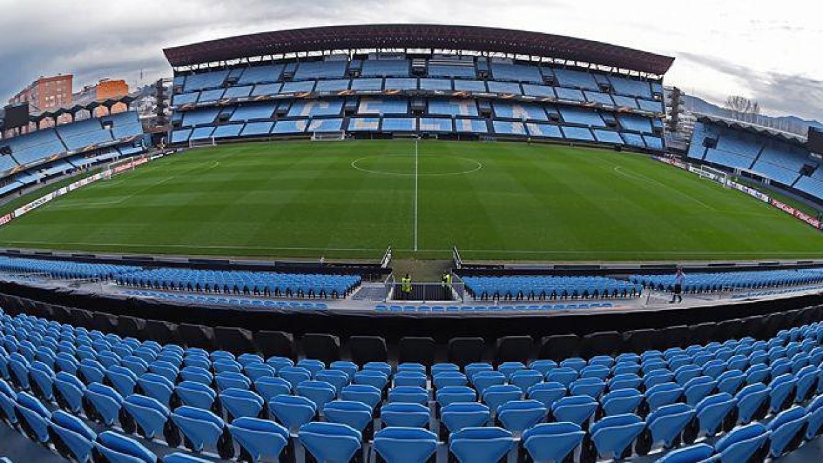 Imagen de Balaídos, el estadio del Celta de Vigo donde jugará el Nàstic el primer partido del play-off de ascenso.
