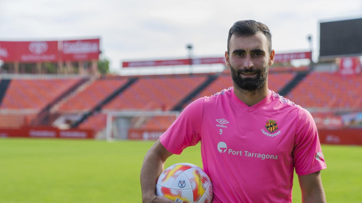 Andrei Lupu fa dos anys que està al Nàstic, però aquest serà el primer que podrà competir des de l'inici.