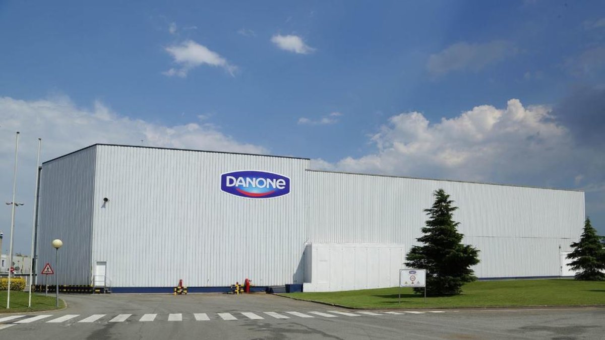 Imágenes de la planta de Danone en Parets del Vallès.