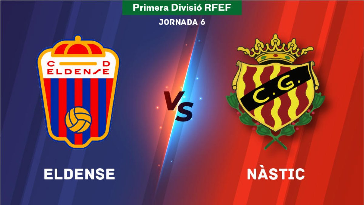 ¡Sigue en directo el Eldense - Nàstic!