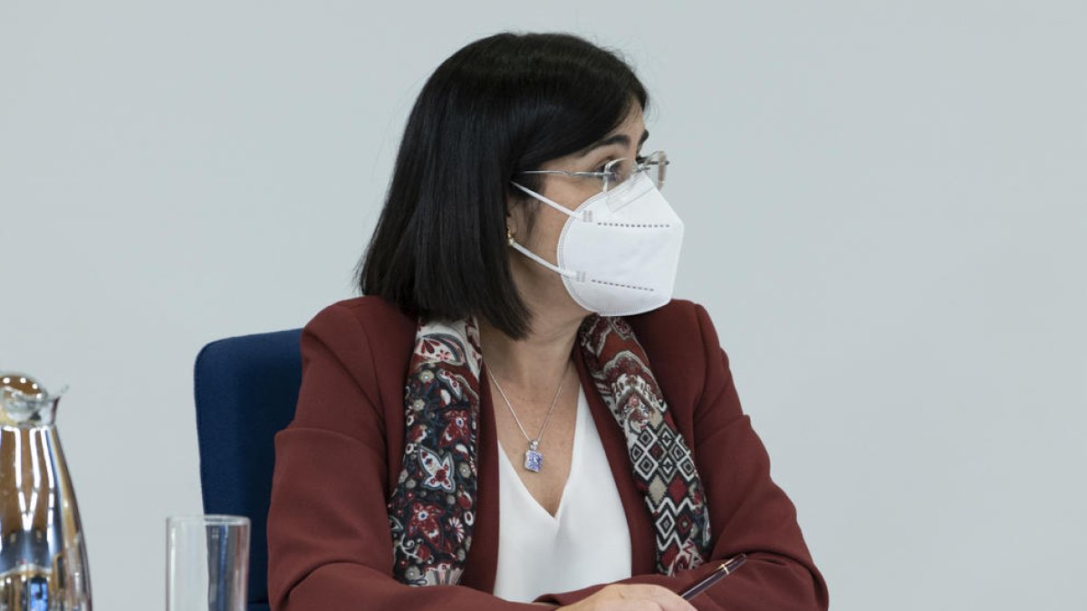 La ministra de Sanidad, Carolina Darias.