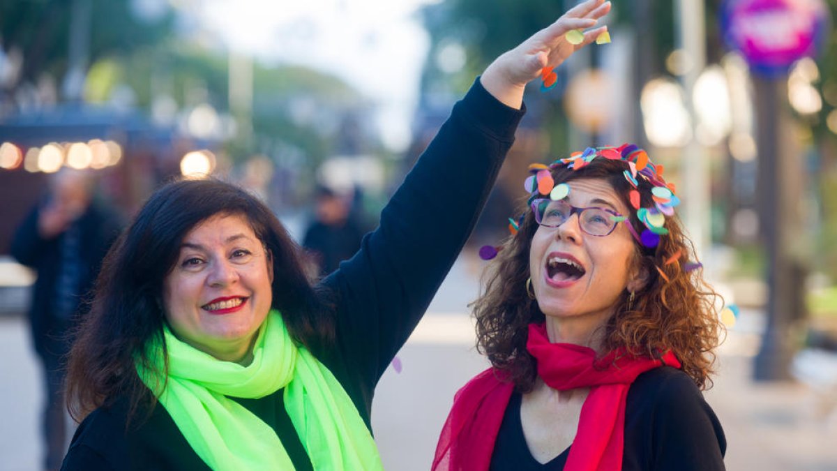 Karme González e Imma Pujol, creadoras y conductoras de la propuesta.