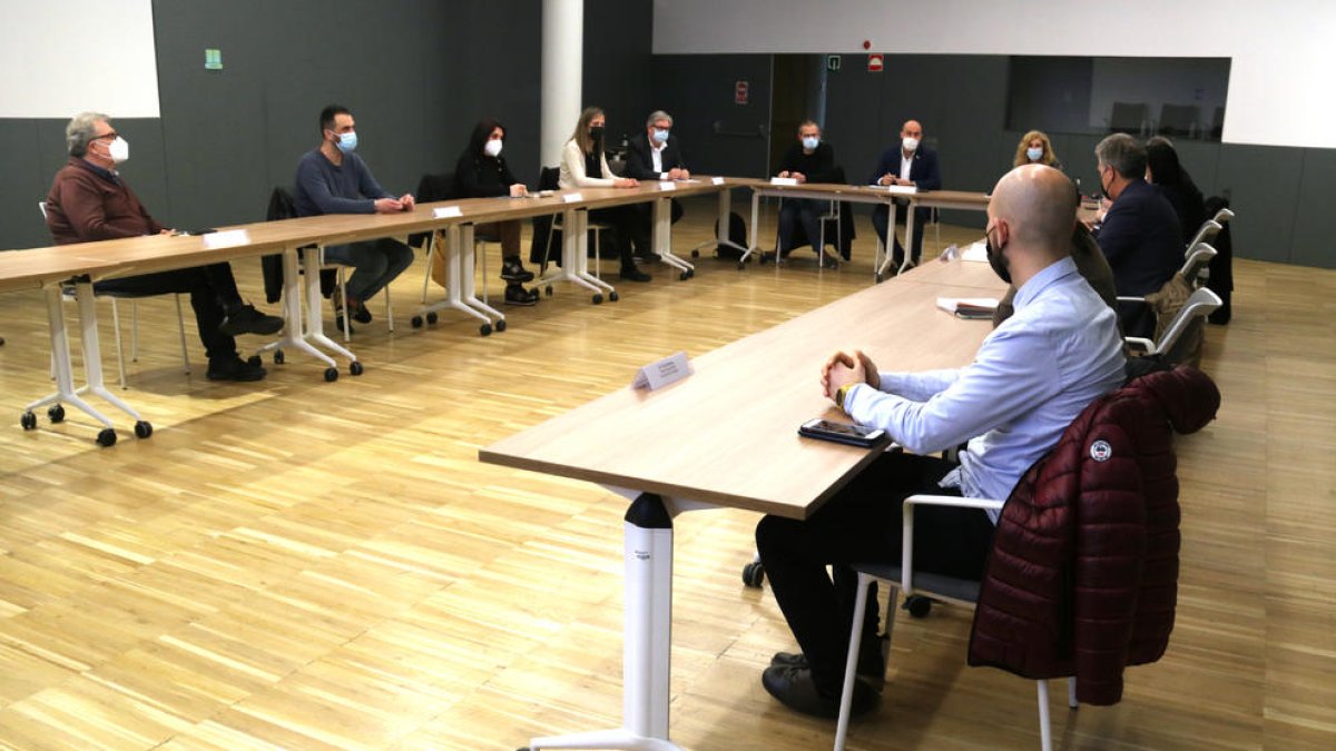 Reunión de la comisión ejecutiva de la Reserva de la Biosfera de les Terres de l'Ebre.