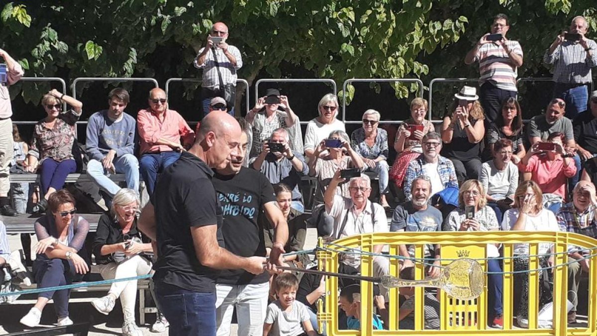 Tomàs Molina recibió la distinción de Cristalero de Honor.