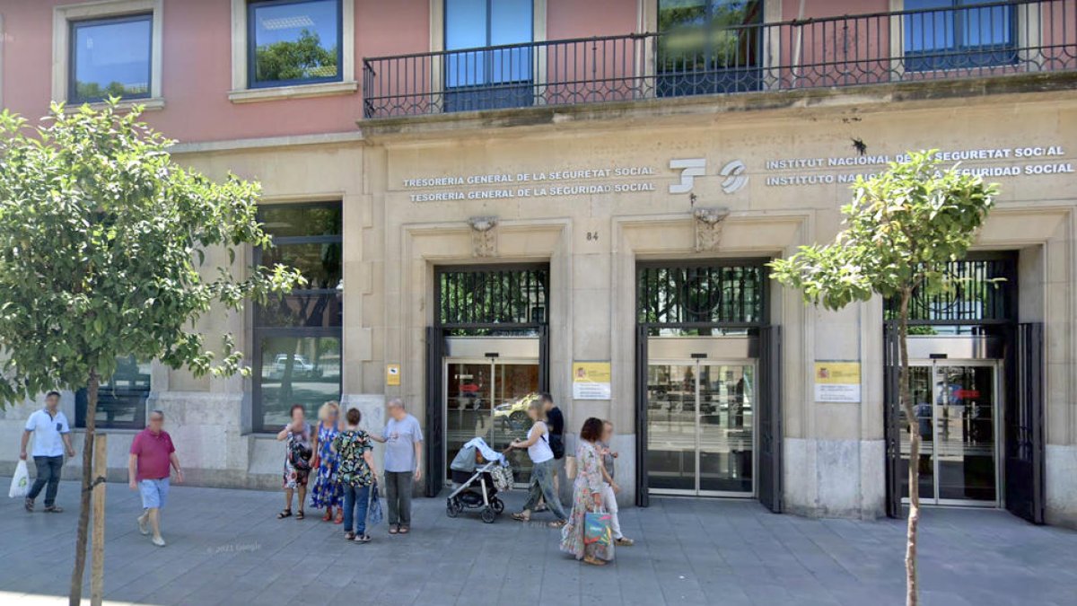 Imagen del edificio del INSS en Tarragona.