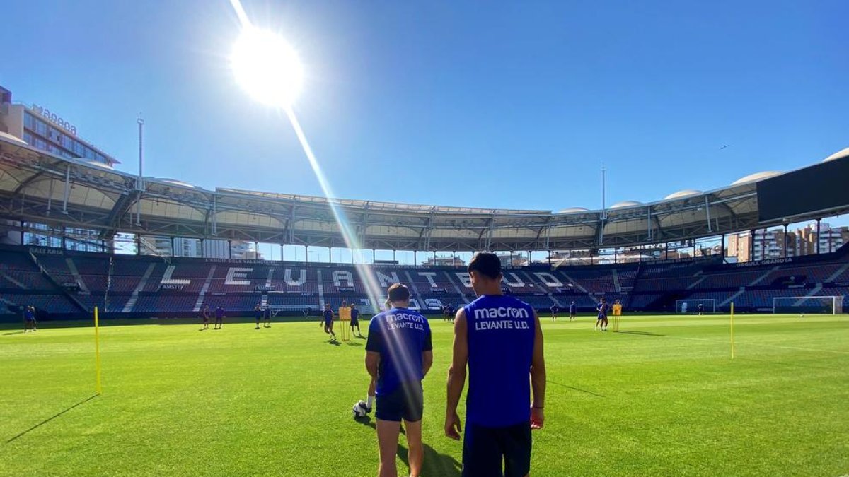 Imagen de archivo del estadio Ciudad de Valencia, donde juega el Levante.