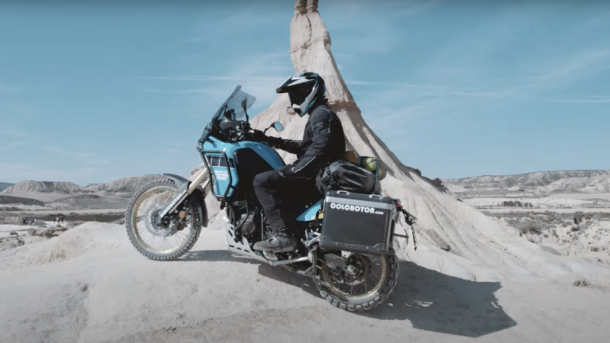 Juanillo, que participará en ell Purple Day, da la vuelta al mundo en moto para concienciar sobre la epilepsia.