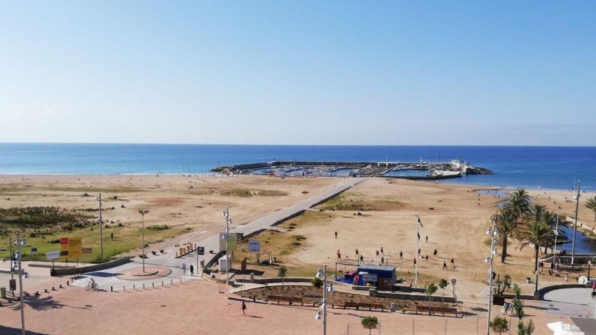 Imagen de la plaza de los Germans Trillas, uno de los puntos que se remodelará con el proyecto FEDER.