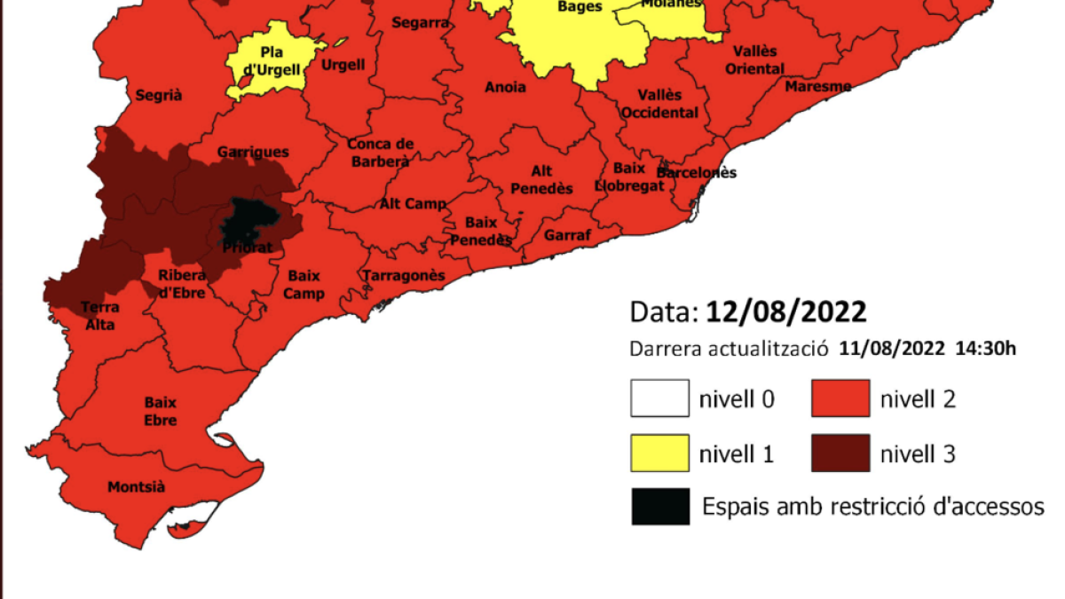 Imatge del mapa del Pla Alfa.