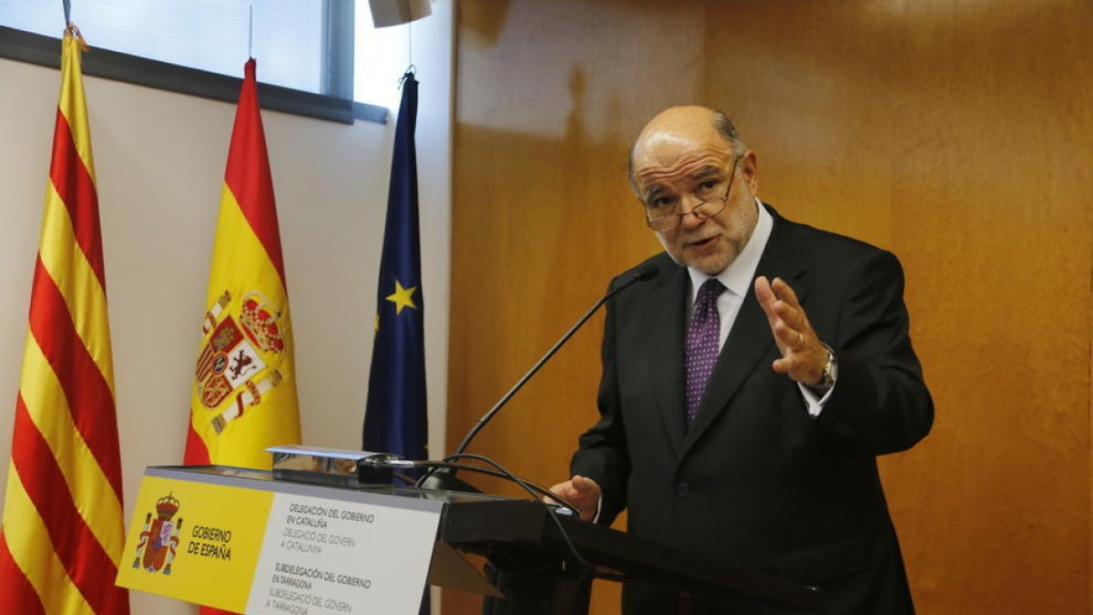 Pla mig del subdelegat del govern espanyol a Tarragona, Joan Sabaté.