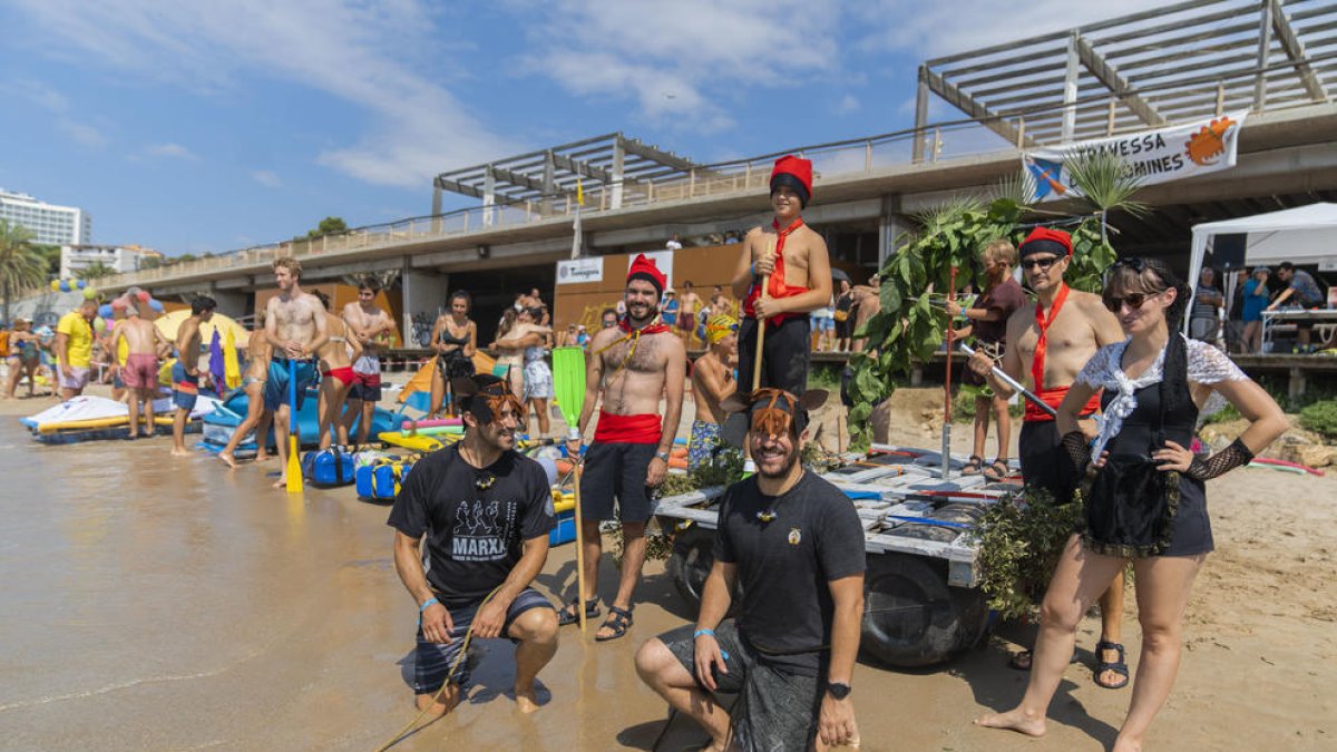 'Pepino de Mar' va apostar per un vestuari inspirat en Sant Magí.