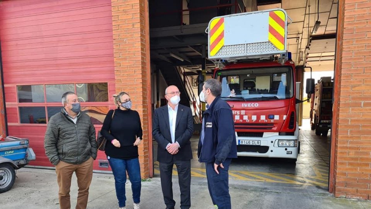 Imatge de Carles Pellicer visitant als Bombers de Reus.