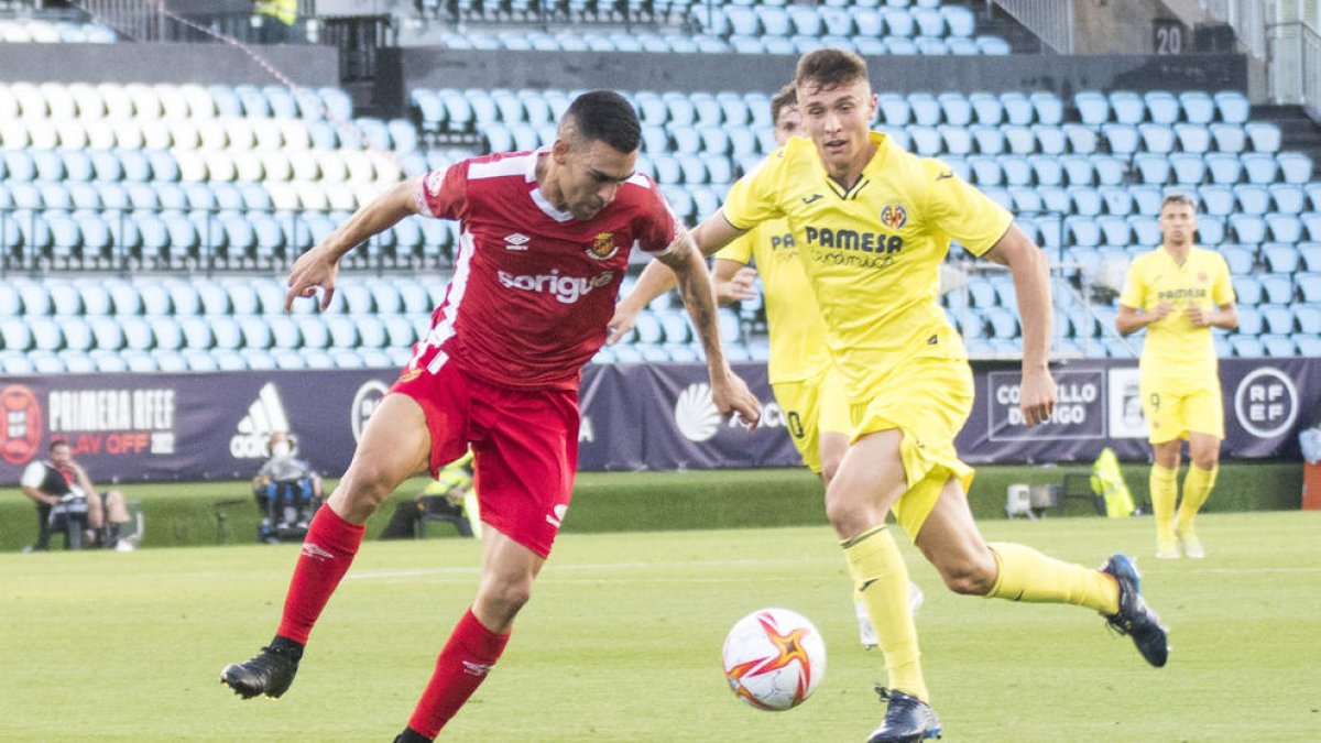 La final contra el Villarreal B fue el último partido de Dani Romera con el Nàstic de Tarragona.