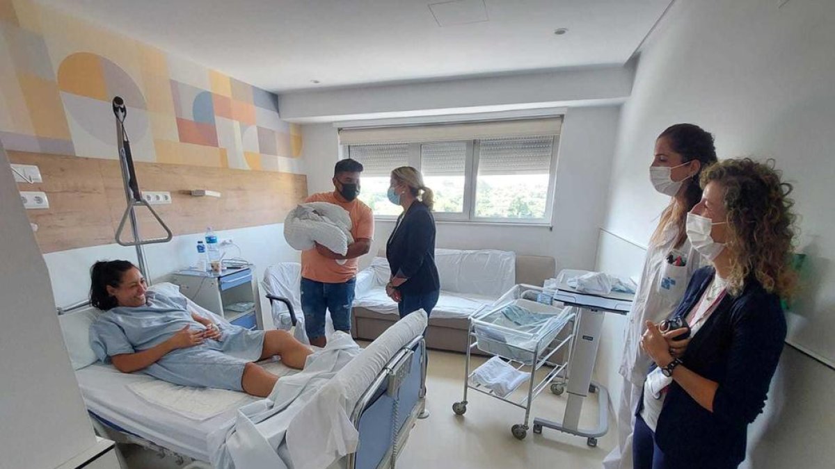 Imagen de una de las nuevas habitaciones individuales habilitadas en el centro hospitalario.