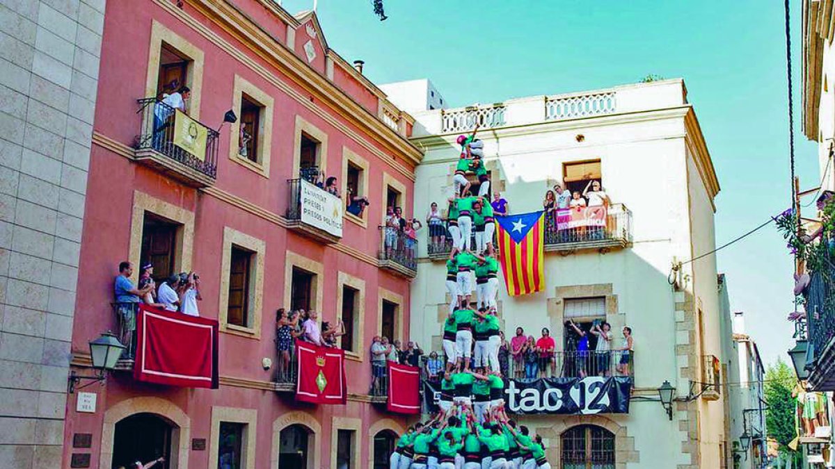 La diada castellera del dissabte és un dels actes més destacats.