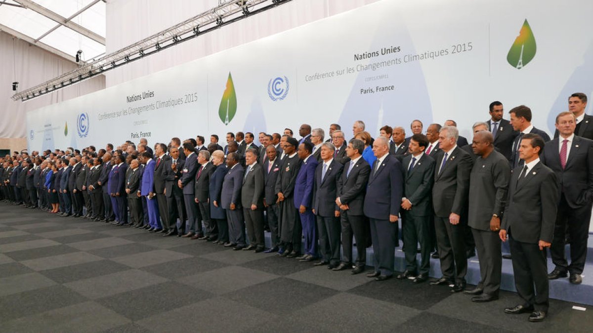 Conferencia de la ONU sobre el Cambio Climático 2015 en París.