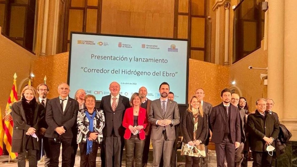 Zaragoza ha acogido la presentación del corredor del Hidrógeno del Ebro.