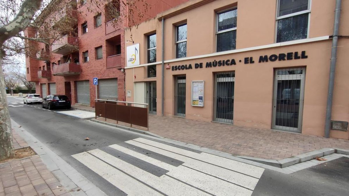 Imagen de la escuela de música del Morell