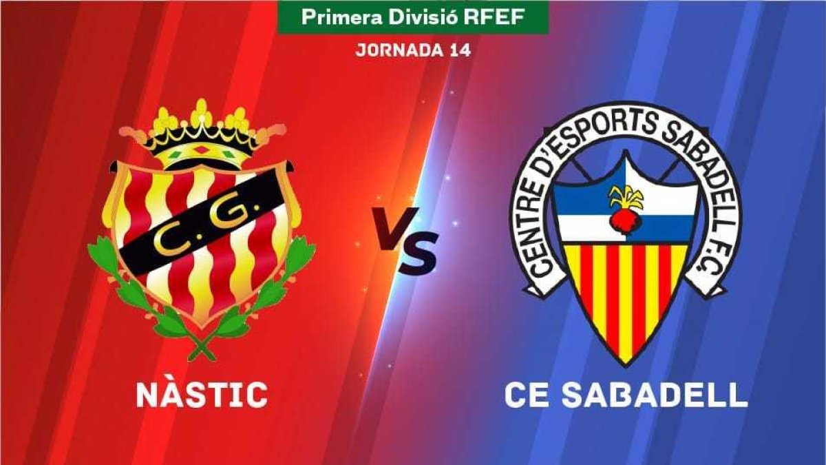 Sigue en directo el Nàstic - Sabadell