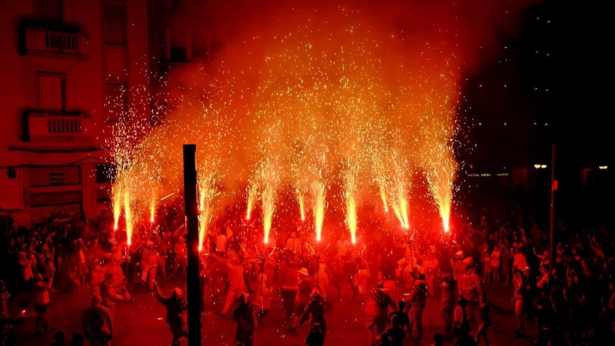 Celebracions de Sant Joan, en una imatge d'arxiu d'abans de la pandèmia.