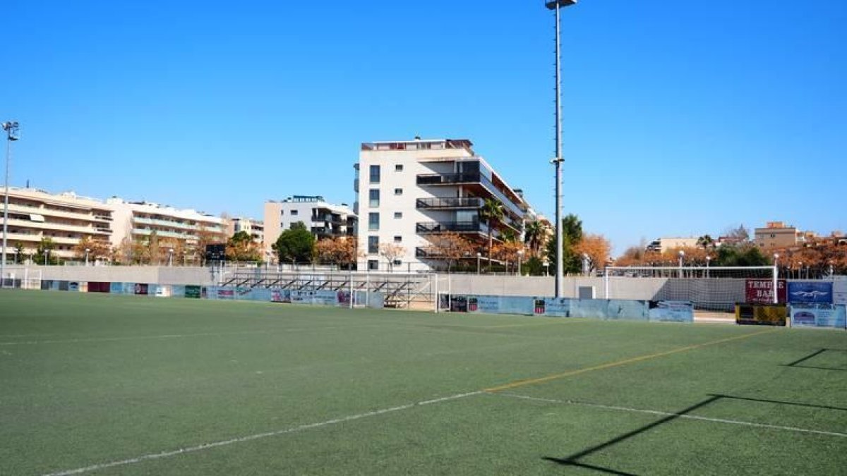 Imatge de l'Estadi Municipal de Salou.