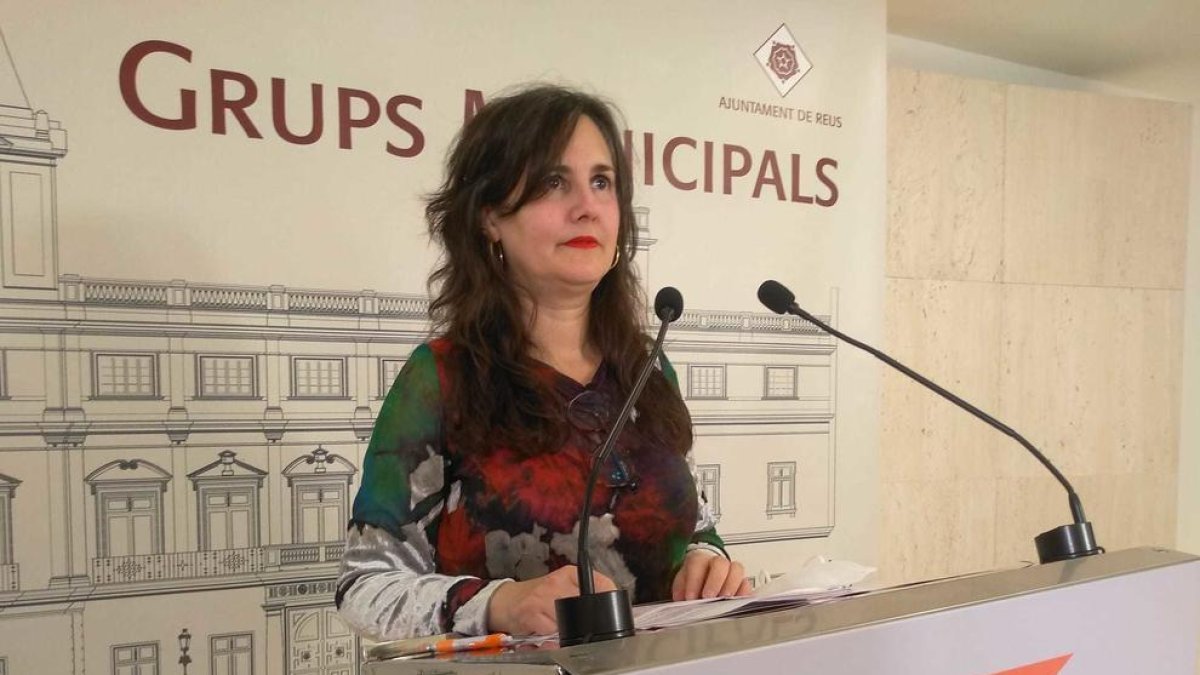 Débora García, portaveu municipal de Cs,.