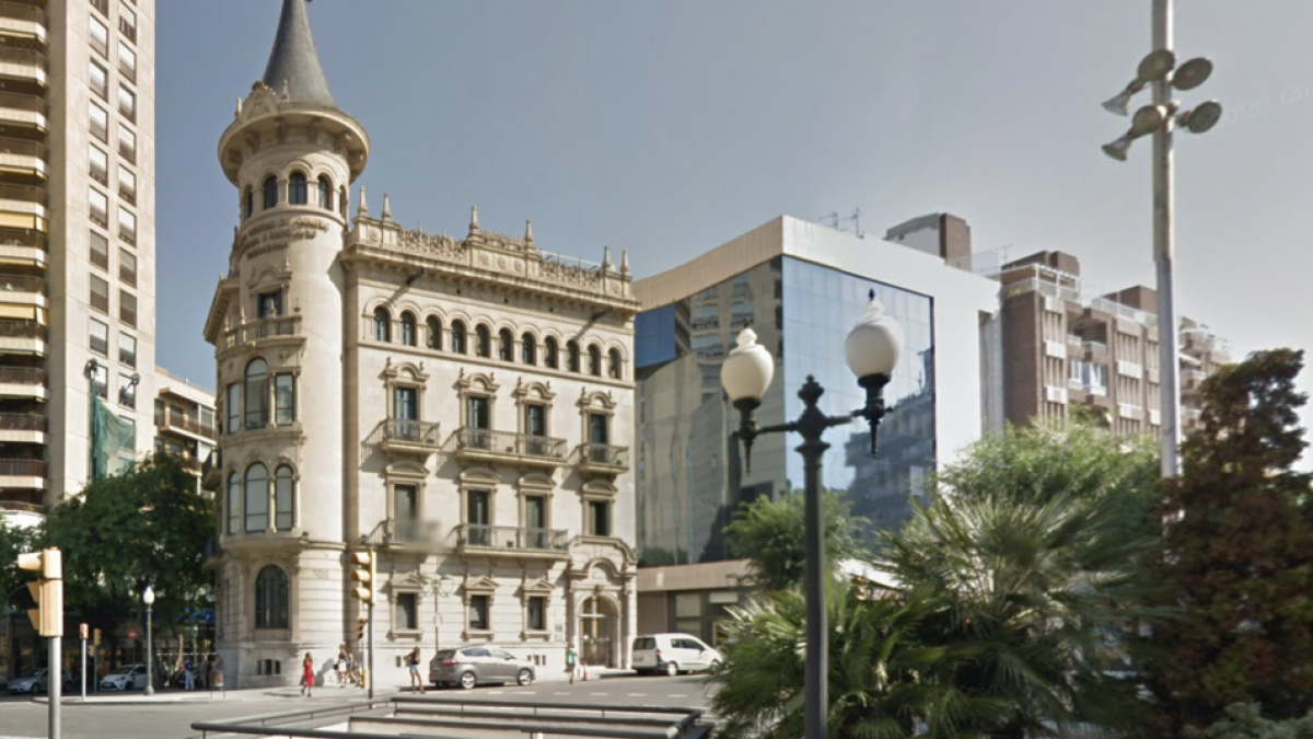 Imatge d'arxiu de l'edifici de la Cambra de Comerç de Tarragona.