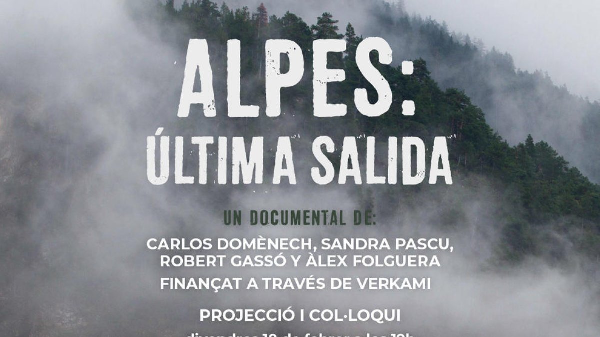 El documental muestra la ruta alpina que hacen los refugiados para llegar al norte de Europa.
