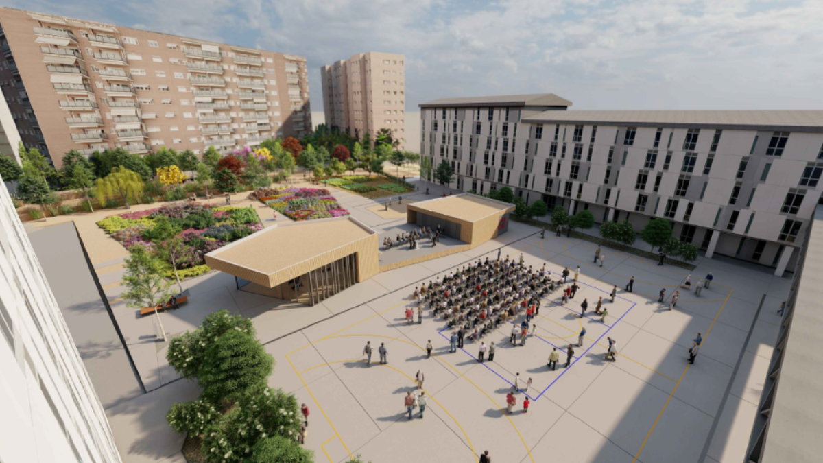 El projecte executiu per a la plaça de la Concòrdia contempla la creació de nous espais a través de diverses fases.