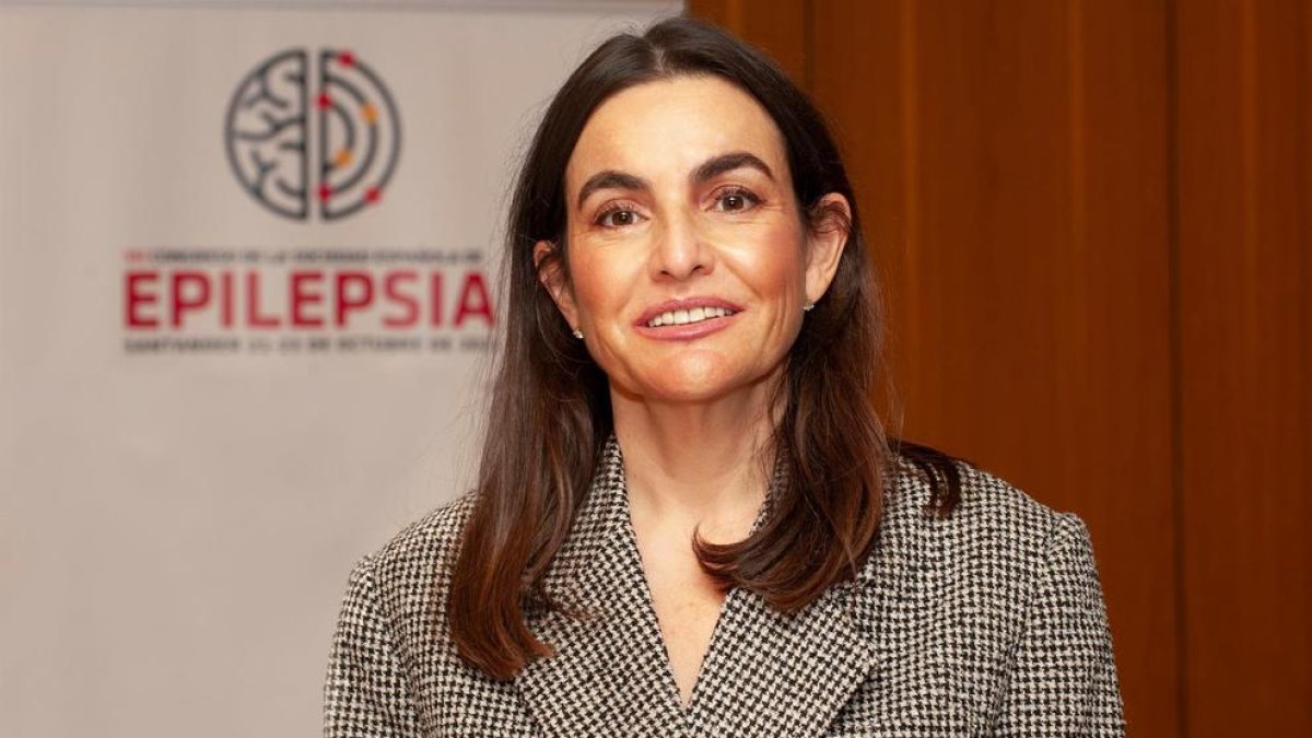 La presidenta de la Sociedad Española de Epilepsia (SEEP), María del Mar Carreño