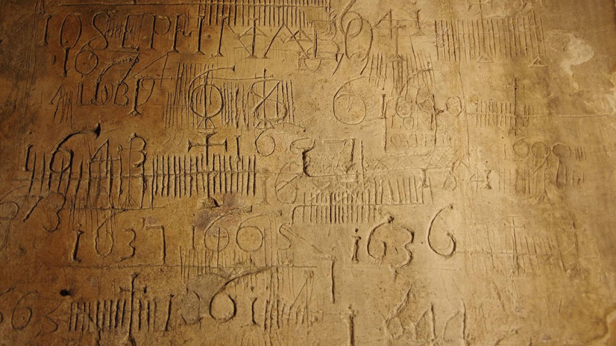 Els grafits i inscripcions del segle XVII apareguts a Cal Metge Solé de Solsona