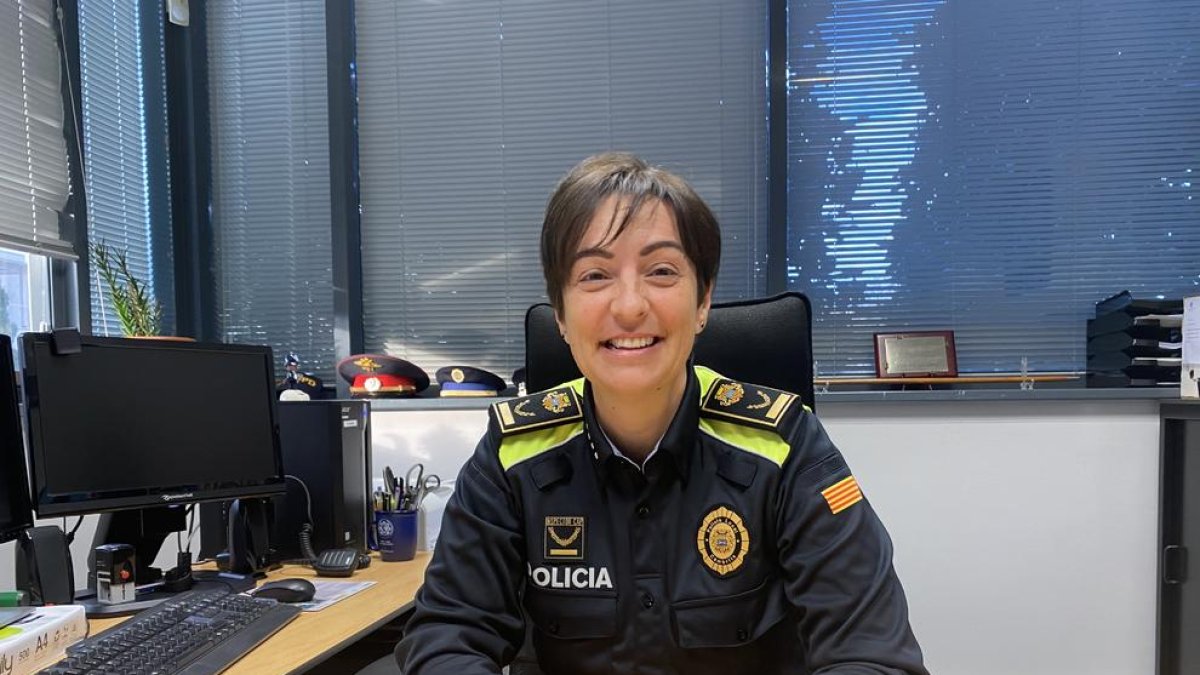 Imatge de Raquel López, la nova Inspectora Cap de la Policia Local de Cambrils.