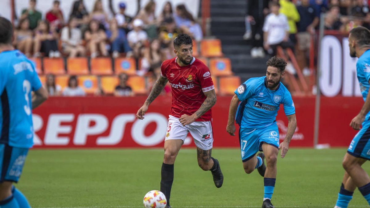 Imatge de Marc Trilles en un partit d'aquesta temporada.