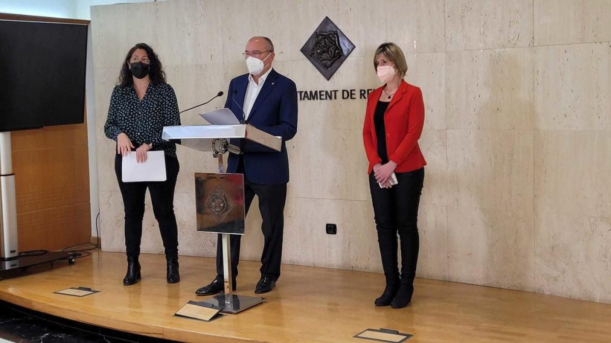 Carles Pellicer durante la rueda de prensa.