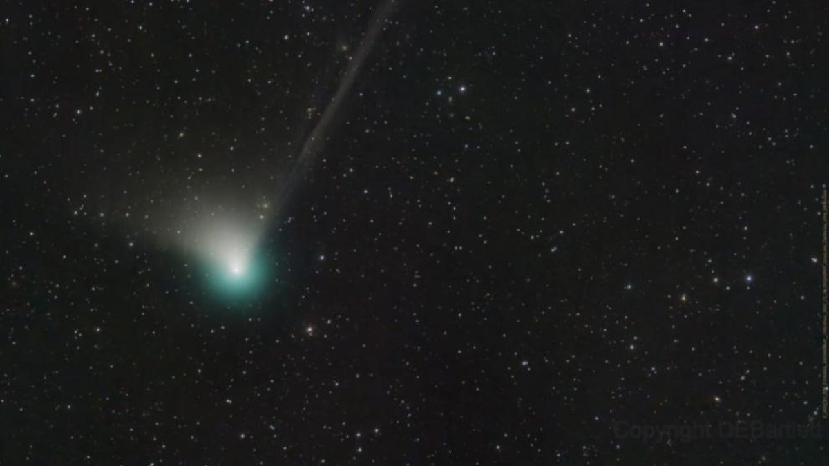 Imatge del Green Comet.