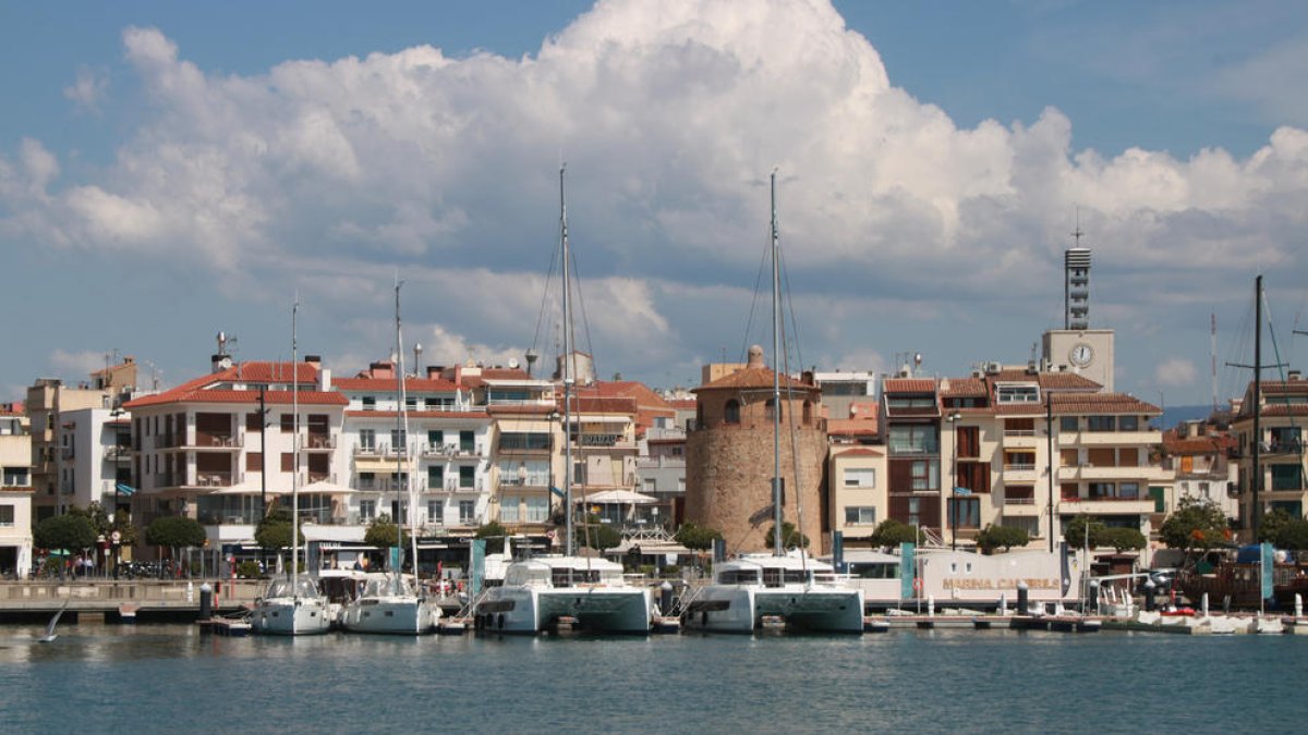 Imatge de la façana marítima de Cambrils.