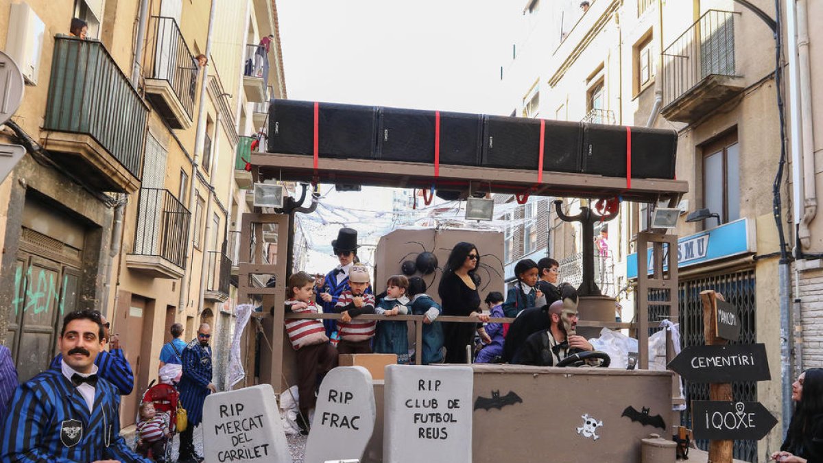 Imatge d'arxiu de l'últim Carnaval celebrat a Reus, l'any 2020.