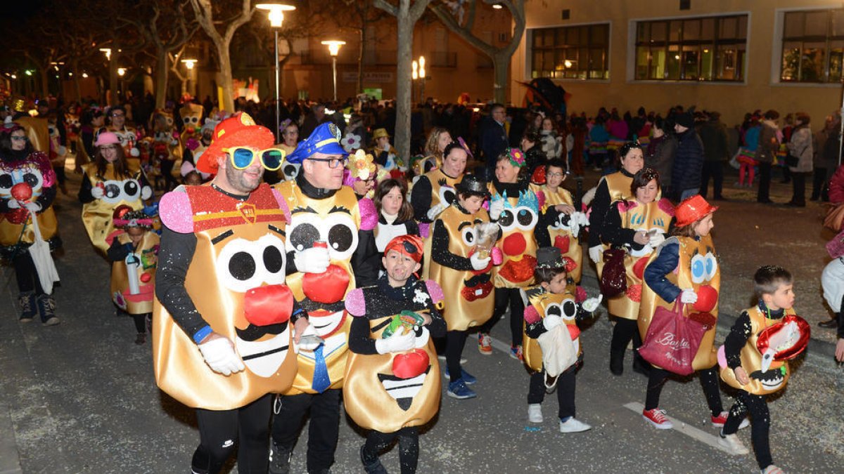 Imatge d'una edició anterior del Carnaval del Morell.