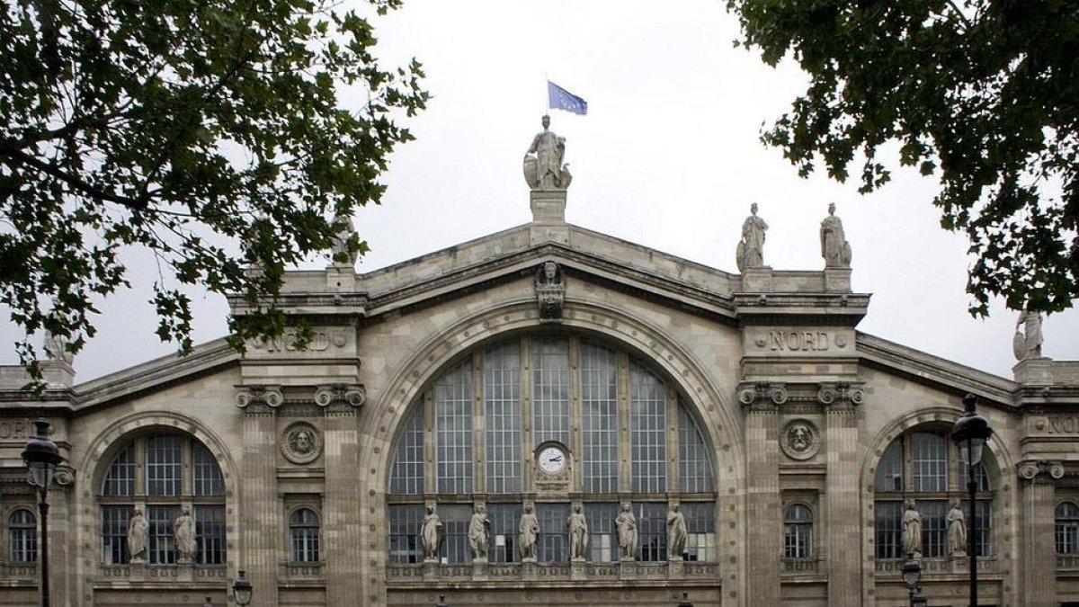 Gare du Nord terminal.