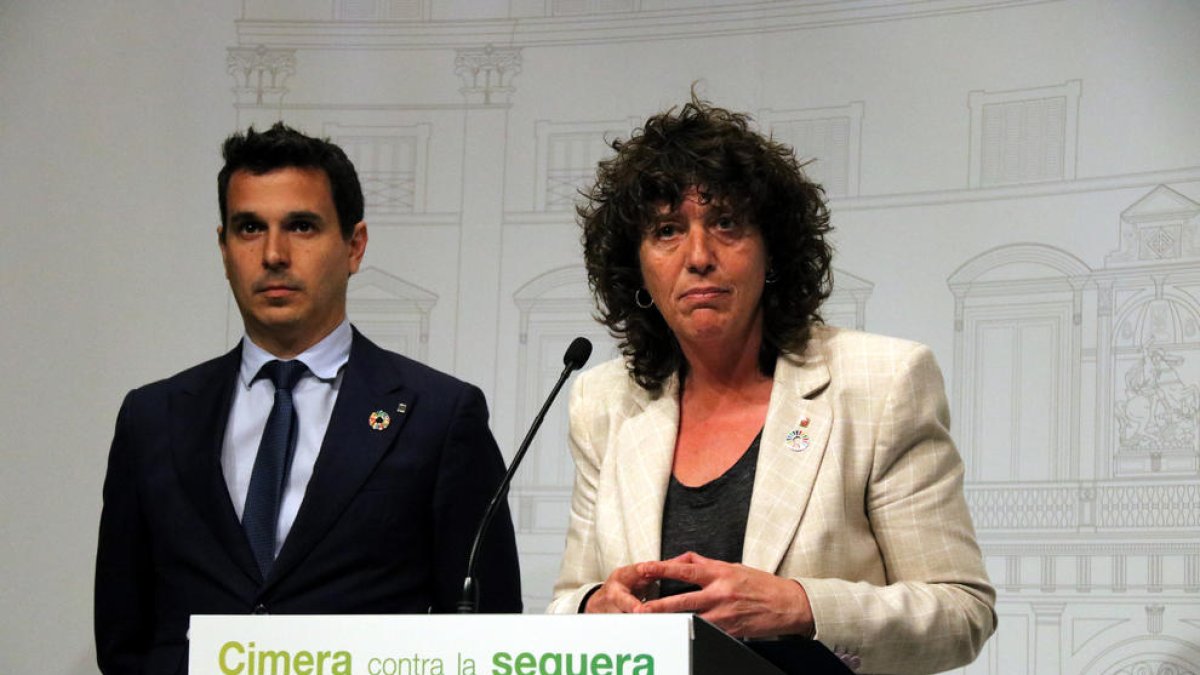 La consellera d'Acció Climàtica, Teresa Jordà,