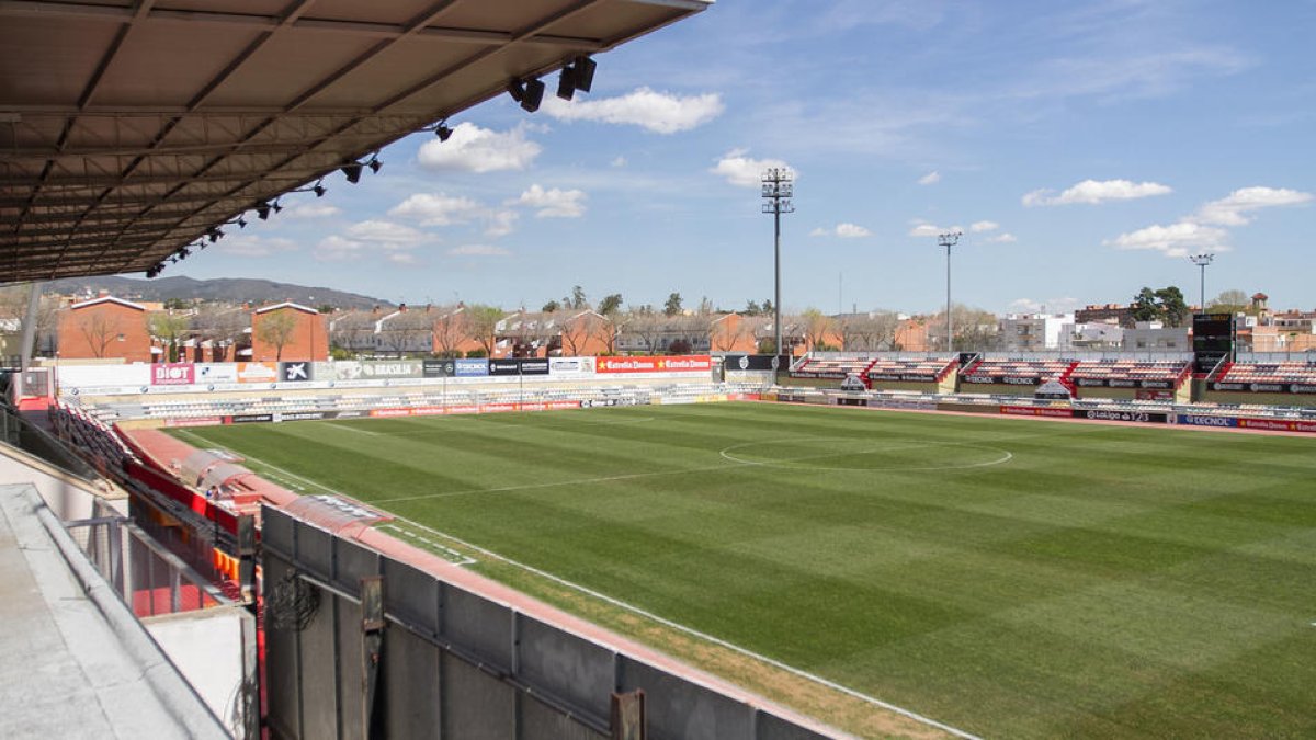 Imagen de archivo del Estadio Municipal de Reus.