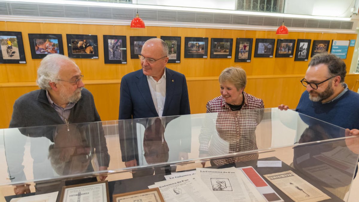 La Biblioteca Xavier Amorós recull una mostra de la seva obra.