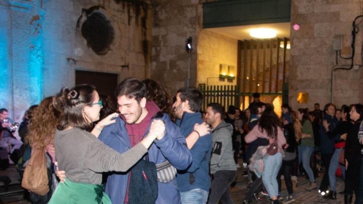 Imagen de archivo del último baile de invierno de San Sebastián.