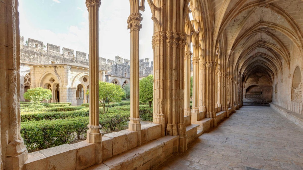 Claustre del Reial Monestir de Santes Creus.