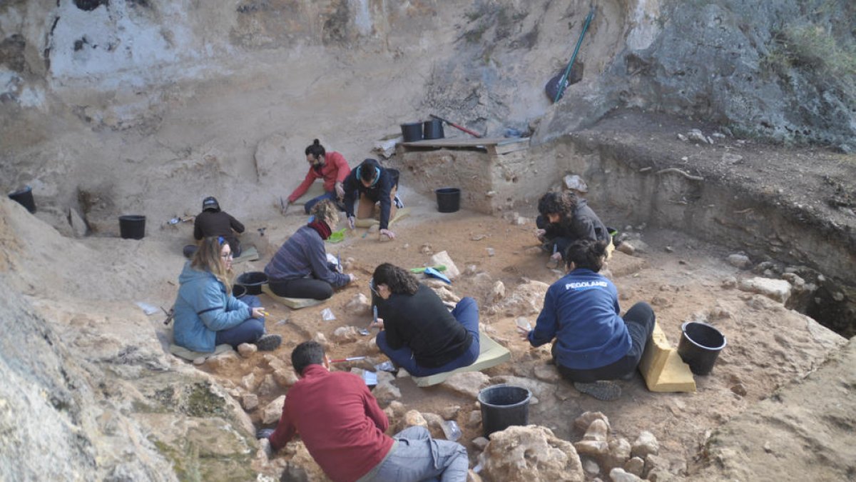 La excavación arqueológica se ha realizado entre noviembre y diciembre pasado.