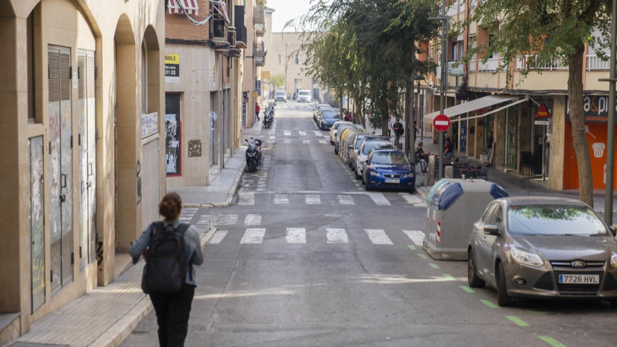 El terra del carrer d'Orosi es convertirà en una plataforma única.